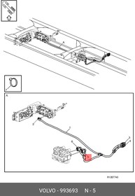 993693, Колпачок разъема VOLVO