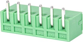 Фото 1/2 WJ15EDGRC-3.81- 06P-14-00A, Клеммник разъемный угловой 3.81мм 6pin