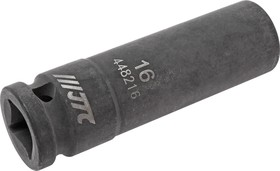 Фото 1/2 Головка торцевая ударная глубокая 6-гранная 1/2 х 16мм, длина 82мм JTC /1/10/100