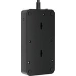 Сетевой фильтр AGNI TP-FS4U4E-PD-2m-black 4 розетки, 16А, 4000Вт, 220-250В, 2 м ...