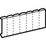0 016 62, Blanking Plate for Use with Ekinoxe TX Enclosure
