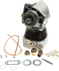 AM.3509015-05, KAMAZ compressor (1 cylinder) liquid. coolage. 210L/min. AIKE (JSC KAMAZ)