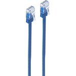 Patch cable, RJ45 plug, straight to RJ45 plug, straight, Cat 6, U/UTP, PVC ...