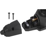 Колодка ЭРА K-3e-B-IP44 каучуковая с заземлением 3 розетки 16A IP44 черная Б0044545