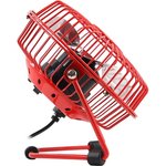 MT-FN2545 красный вентилятор настольный 39959