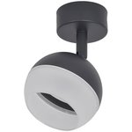 Светильник 4011 накладной настено-потолочный под лампу GX53 черный IEK