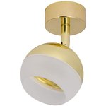 Светильник 4011 накладной настено-потолочный под лампу GX53 золото IEK