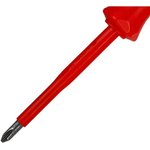 KN-982402, VDE Phillips PH2 x 100 mm screwdriver, length 212 mm, dielectric