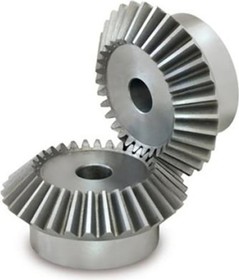 Коническая зубчатая пара, передат. число: 1:2, M=2,5, Z1=15, Z2=30 C29B300, C29B300-ISKRA