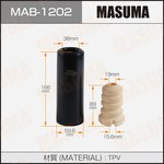 MAB1202, Пыльник амортизатора (пластик) Masuma