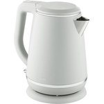 Чайник электрический HAIER HK-502, 1.5л, нержавеющая сталь/пластик