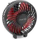 MT-FN2546 емкость аккумулятора 1800мА/ч черный/красный вентилятор портативный 39935