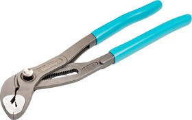 Переставной ключ с кнопкой 250 мм,откр. до 65 мм, тип кобра, удлин. губки, усиленн, Smartbuy tools – купить оптом и в розницу