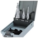 Набор ступенчатых сверл HSS-XE, 3 шт 20.1492