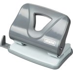 WP-3927, Дырокол Attache Smart до 25 листов, линейка, пластик, серый