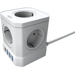 Сетевой фильтр AGNI 5р/2м,3USB 1TYPE-C,белый(TP- VE4U5E-C-2m-white)