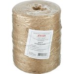 Шнур банковский джутовый, полиров., ~1,5 кг, диам 1,5 мм