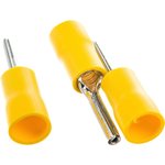 Клемма штыревая круглая изолированная с ПВХ манжетой 4-6 кв.мм 907398