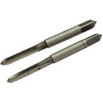 ER-00407M, Метчик М04x0.7мм комплект 2шт. в пластиковом футляре ЭВРИКА