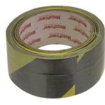 LT-YB, Скотч сигнальный 48ммх20м желтый/черный MEGAPOWER