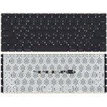 Клавиатура для ноутбука MacBook 12" A1534 2015+ Small Enter черная