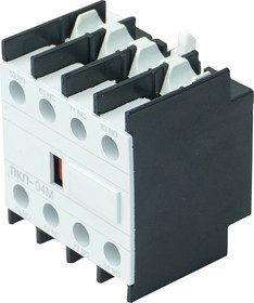 Фото 1/7 Приставка контактная ПКЛ-04М О4 Б 0з+4р 16А IP20 Электротехник ET518301