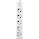 AGNI TP-FD5E-2m-white, Cетевой фильтр AGNI плоский TP-FD5E-2m-white ...