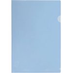 Папка-уголок f4 голубая, 10 шт FO-CH04 BLUE