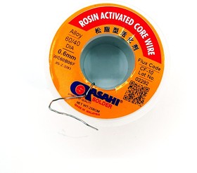 Припой ASAHI 60/40 с флюсом CF-10 0,5 мм 200 г