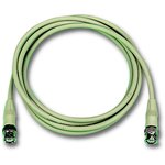 1202,RF / Coaxial Cable Assembly, BNC Plug to BNC Plug, RG58, 16.4 ft, 5 m, Beige