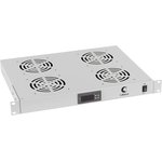 Модуль вентиляторный Cabeus (JG03T) 4 вент. серый