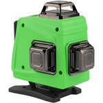 851704, Лазерный уровень AMO LN 4D-360-5 с зеленым лучом