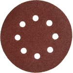 Диск из шлифшкурки 125мм 14а р 40 самозацепляемый на липучке с перф.sa16023h10шт ...