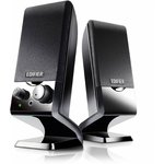 Колонки Edifier M1250, 2.0, черный [m1250 black]