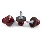 саморез кровельный 4.8x35 RAL 3005 вино красное, уп. 10 шт., сверло PT.1 835300510812