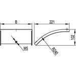 DKC Cover for CD 45 angle vertical external. 45° main 300