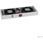 Модуль вентиляторный Cabeus (TRAY-FAN2) 2 вент. серый