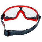 GG501SGAF-EU, Safety Goggles, Anti Fog, Clear, Anti-Mist, EN166 Category, Red/Black