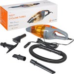 VCA-03, Пылесос автомобильный 12V 150W в прикуриватель (4 насадки) AIRLINE