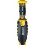 Набор 13 в 1 трещоточная отвертка с битами 13 предметов BERGER BG1071