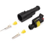 89503, 89503 Разъем герметичный автомобильный РГА-1П (КВТ), шт.