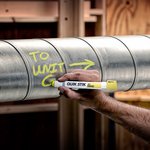 61049 Промышленный маркер Markal Quik Stik Paintstik красный