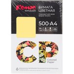 Бумага цветная cp а4,80г,канареечножелтый интен. cy39500л 1850437