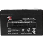 888037 AKEL HR 12-07-HOME Аккумуляторная батарея AKEL HR 12-07-HOME 12В 7Ач