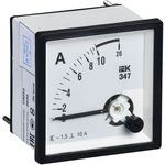 IPA10-6-0010-E, Амперметр Э47 10А кл. точн. 1,5 72х72мм