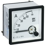 IPA20-6-0050-E, Амперметр Э47 50А кл. точн. 1,5 96х96мм