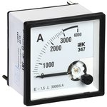 IPA10-6-3000-E, Амперметр Э47 3000/5А кл. точн. 1,5 72х72мм