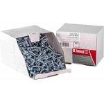 саморез DIN 7981 4.8x25 цинк, коp. 500 шт., полусфера, шлиц PH2, острый 814825003500