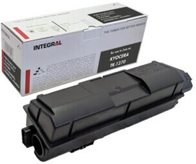 12100226, Тонер-картридж Integral TK-1270 с чипом для Kyocera | купить в розницу и оптом