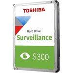 Жесткий диск Toshiba S300 HDWT840UZSVA, 4ТБ, HDD, SATA III, 3.5"